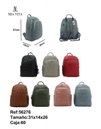 Mochila para Mujer de Piel, 56276