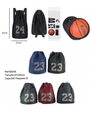 MOCHILA SACO BALONCESTO,58219