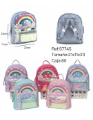 MOCHILA INFANTIL ARCOIRIS,57745