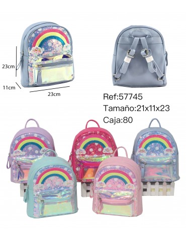 MOCHILA INFANTIL ARCOIRIS,57745