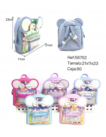 MOCHILA INFANTIL MIKYE MOUSE,56752