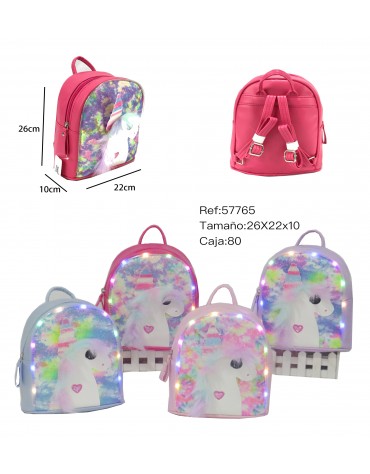 MOCHILA INFANTIL CON LUZ,57765