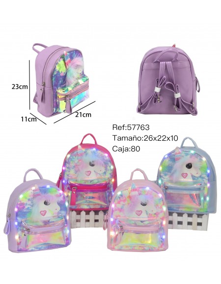 Mochila infantil con luz 57763