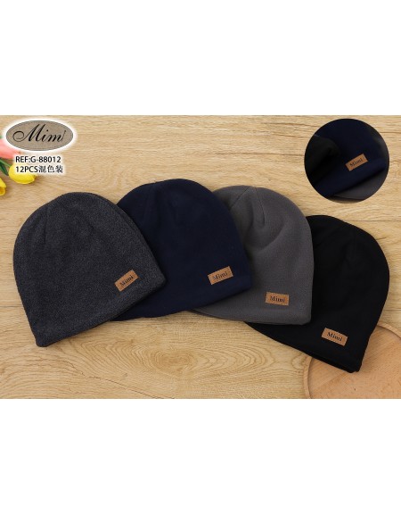 Gorro liso unisex 88012