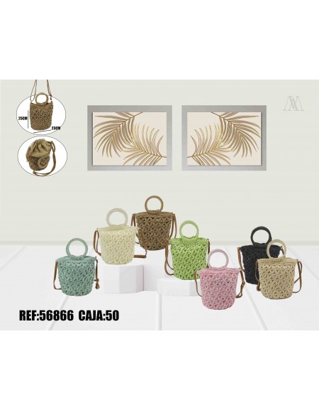 Bolso de paja,56866