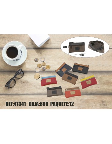 Monedero piel,41341