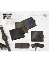 Cartera polipiel para hombre,58886