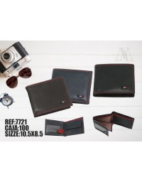 Cartera piel para hombre,7721