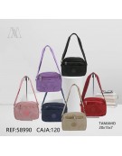 Bolso tela lisa mujer,58990