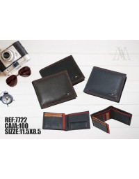 Cartera cuero para hombre,7722