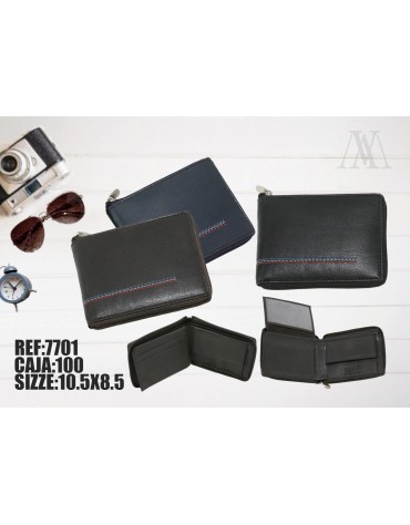 Cartera Piel para hombre,7701